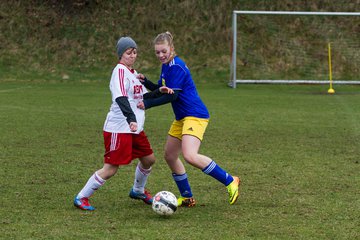 Bild 140 - B-Juniorinnen Tus Tensfeld - TSV Gnutz o.W. : Ergebnis: 1:3